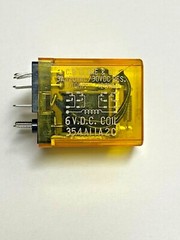 CP Clare 354A11A2C 6VDC 4PDT Relay, 3A 120VAC, 30VDC, 1/10hp (SPDT x4), 5VDC