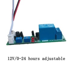 JK11S Cycle Timer Delay On/Off Relay Module 5V/12V/24V Switch Relay Board 0-100s
