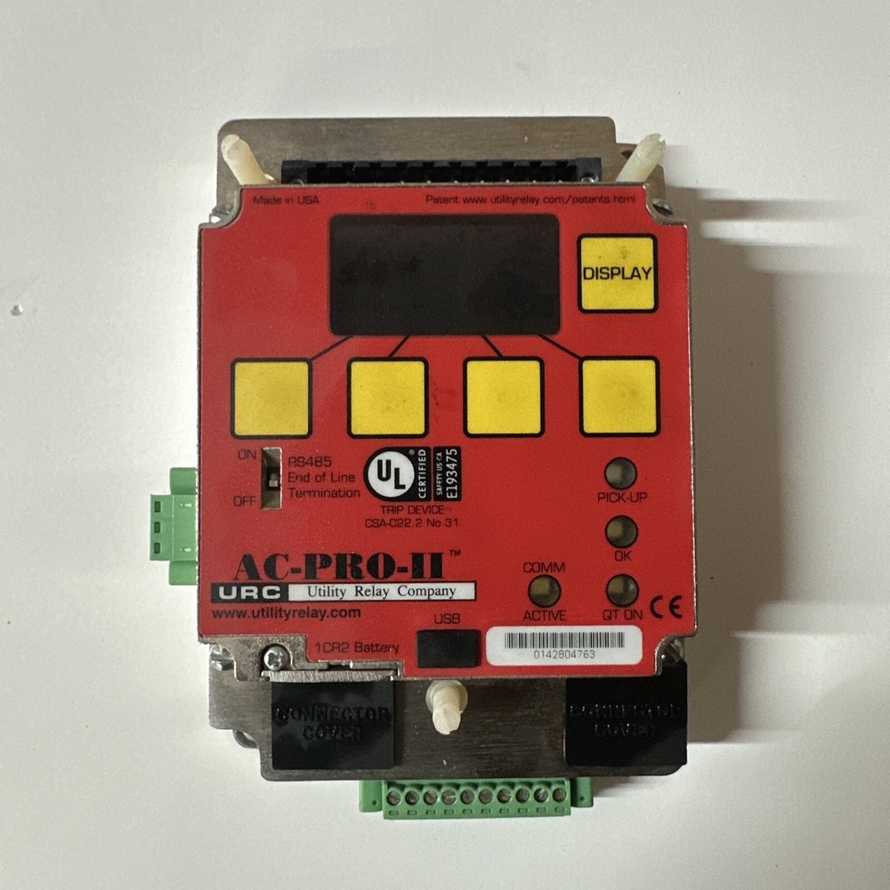 UCR AC-PRO-II Solid State Programmer LSIG Quick Trip Vertical Mount Cr 2 Batt