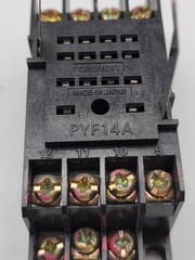 Omron MY4N-D2 Relay w Socket Base 5A 240V 14Pin 24V Coil 15X1YT