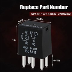 Quality Set of 2 Multi-Purpose Relay for Seadoo GTR GTX RXP-X WAKE RXT XRS