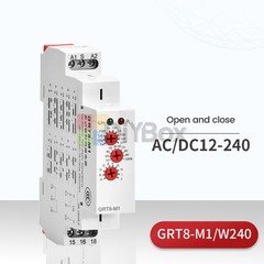 AC/DC12V-240V A220V 16A Delay On Off Delay Timer Relay Time Delay Relay Din Rail