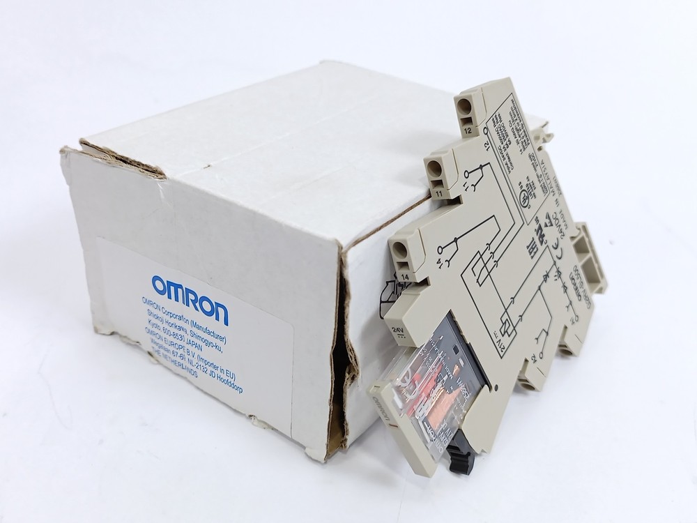 OMRON G2RV-SL500 Universal Relay 110VAC w/ G2RV-1-S 48V DC 10 Pcs