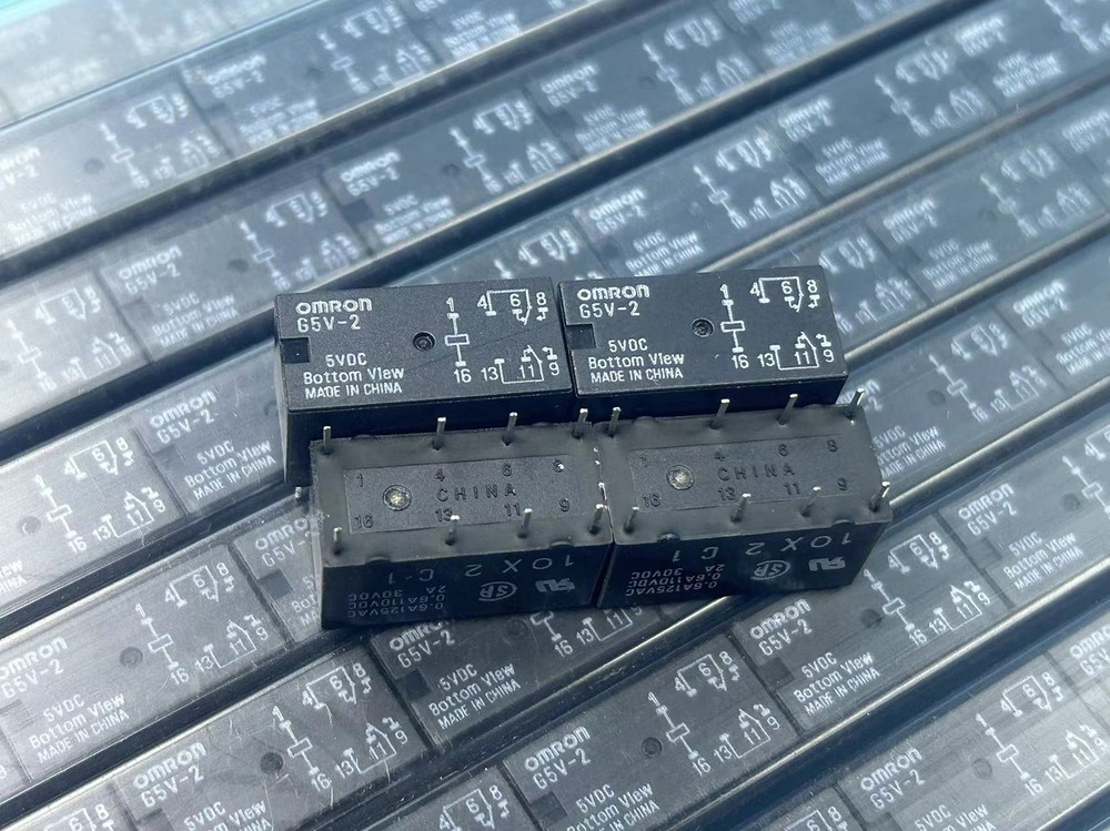 10pcs New G5V-2 5VDC G5V-2-DC5 Signal Relay 2A 5VDC 8 Pins