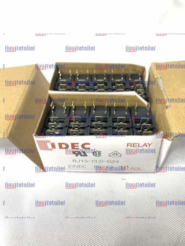 10PCS NEW IDEC 10A 8 Feet Intermediate Relay RJ1S-CLD-D24