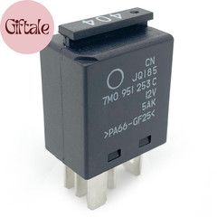 3-Pack 404 Relay 7M0951253C – 30A 12VDC 5-Pin SPDT Automotive Relay – Compatible