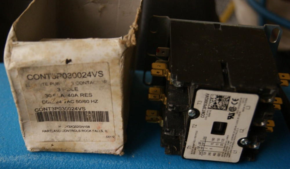 HARTLAND CONT3P3030024VS CONTROL RELAY