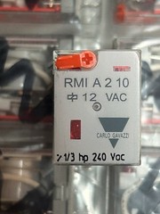 Carlo Gavazzi RMI A 210 24Vdc DPDT Relay 10a 250Vac w/ ABB CR-M4LC Base Lot of 5