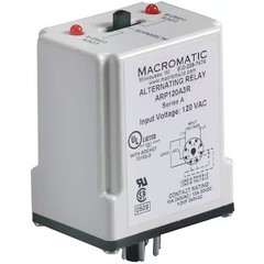 Macromatic Arp240a3r Alternating Relay,Dpdt,240Vac,10A,8 Pin