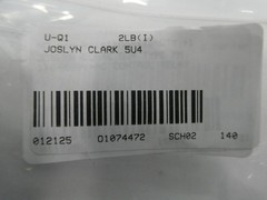 Joslyn Clark 5U4-4-76 Pm Control Relay 120v-ac