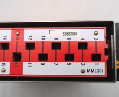 ALSTOM MMLG01 14-CIRCUIT STANDARD PROTECTIVE RELAY TEST BLOCK