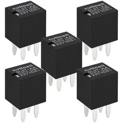 Cuttell 5-Pack 5L3T-AA Relay 12VDC 20A 4-Pin | Compatible with Ford F150 Escape