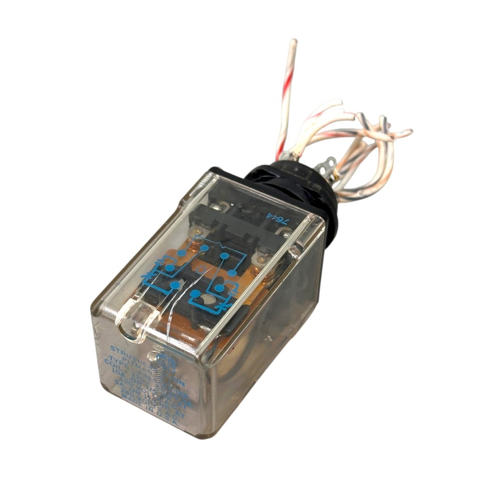Struthers-Dunn A314XBX48P General Purpose Relay 120VAC 8-Pin Octal Plug & Socket