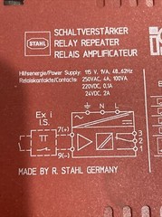 🇺🇸STAHL 9250/01-40 Relay Repeater 250VAC 4A 30-Day Warranty