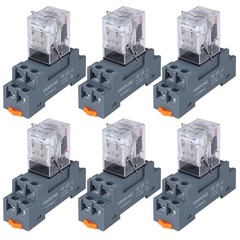Electromagnetic Power Relay Pack – 8-Pin 10A 24V Coil