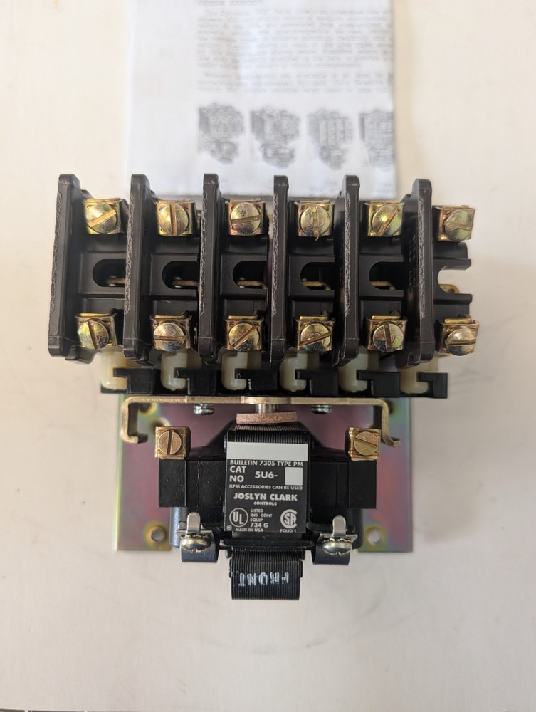 JOSLYN CLARK 5U6 Type PM 6-Pole Control Relay 110-120V NEW OPEN BOX