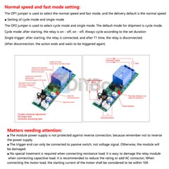 DC 5V 12V 24V Infinite Loop ON OFF Delay Relay Module Cycle Delay Timer Relay