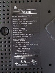 GE SR750 Feeder Management Relay 750-P1-G1-S1-HI-A20-R-E-H w/ Case
