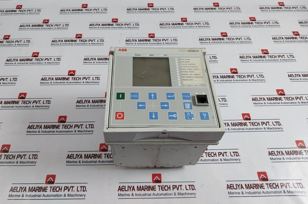 ABB REM615E_D Motor Protection and Control Relay 48-250VDC/100-240VAC