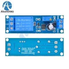 DC 12V/5V~12V Adjustable NE555 0~10/0~60/0~150S Delay Timer Switch Module