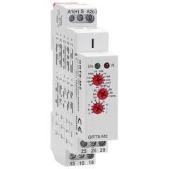 Adjustable Multifunction Time Relay 2 Outputs 16A Electronic Timer 12V-240V, Din
