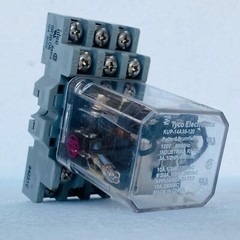 Tyco Electronics KUP-14A35-120 Relay With SR3B-05 Socket
