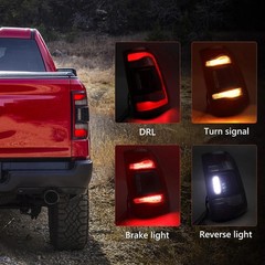 Tail Light Assembly Compatible with Dodge Ram 1500 2019-2023 Blind Spot Modu….