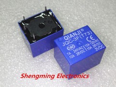 10PCS 3V Relays JQC-3F(T73) Mini SPDT Power Relay 3VDC PCB Type 5pins