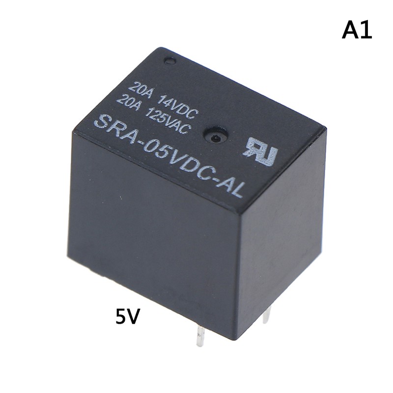 SRA-05VDC-AL SRA-12VDC-AL SRA-24VDC-AL 5V 12V 24V 20A T74 4PIN Relay~ A3