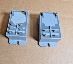 Schneider Electric RPF2AF7 Panel Mount Power Relay, 30A; DPST-NO; 120VAC