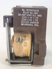 NOS EATON CUTLER-HAMMER 9575H2441-67 TYPE AA RELAY 220V/240V COIL 16A 600V AC
