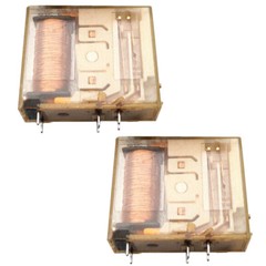 2Pcs HENGSTLER HDZ-469-1033 6VDC Safety Relay 6Pins 6A 230/240V