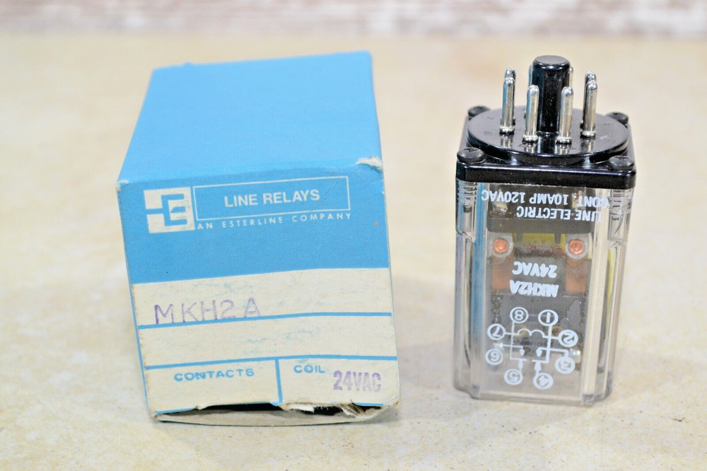Line Electric Veeder Root MKH2A Cont. 10Amp 120VAC Relay
