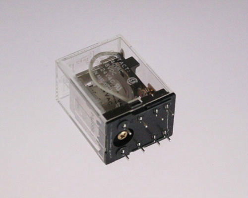 4x 5A 24V Omron General Purpose Relay MY2-02-24VAC PC Pin Contacts 24V AC 5 Amp