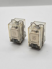 2PC Omron MY4 Plug-In Ice Cube Relay 5A 240V 14-Pin 110/120V Coil