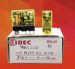10PCS/BOX RJ1S-CL-A110/RJ1S-CL-A24 intermediate relay PLC Output