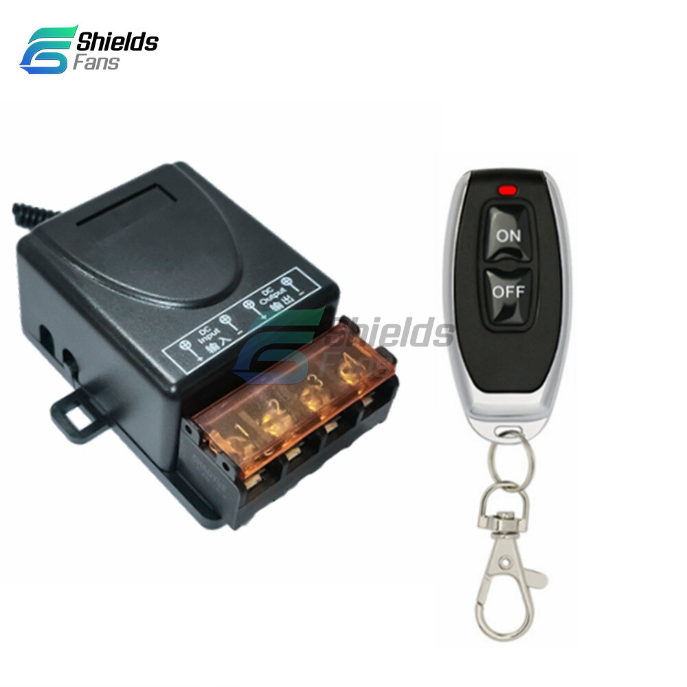 DC 8-72V 433mhz Wireless Remote Control Switch 30A Relay Control Power Switch