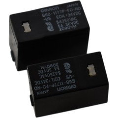 NEW Lot 2 Omron G6B-1177P-FD-ND-US Power Relay 5VDC 8A SPDT PCB Subminiature