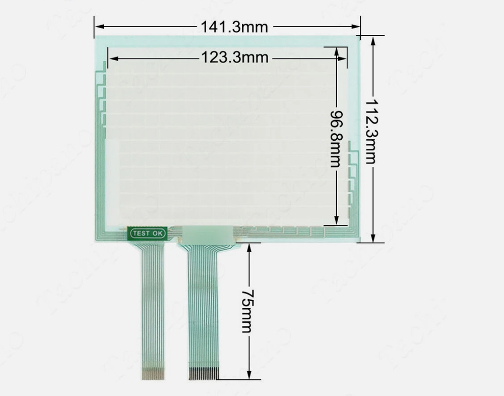 QPM-3D200-B2P Touch Panel Glass Screen for FANUC QPM3D200B2P #lin.u