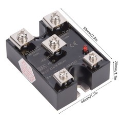 BERM KB25DA Solid State Relay 25A Single Phase 1NO1NC Solid State Relay DC