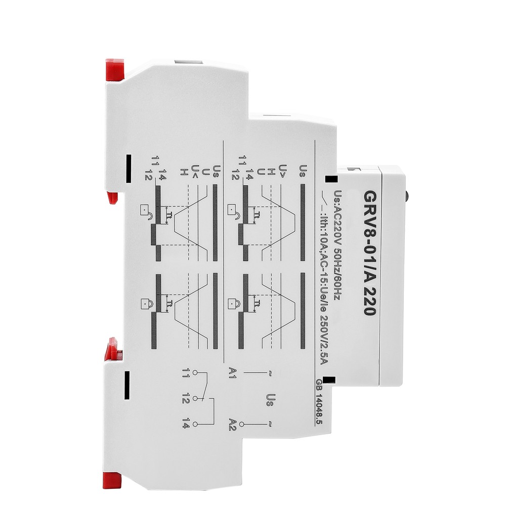 GEYA Single Phase Over Under Voltage Monitoring Relay Voltage Protection Device