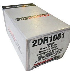 MasterPro 2DR1061, 30 Amp, 5-Terminal, 12V Multi-Purpose Relay