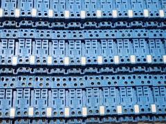 55pcs. Finder 96.72 Relay Socket DIN RAIL 15A 250V
