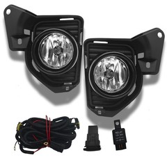 Hiace 2014-2018 Halogen Fog Lights Assembly Kit with Wiring Harness + Switch
