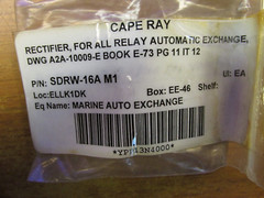 NEW. CAPE RAY RELAY AUTOMATIC EXCHANGE CAT# A2A-10009-E … ZA-44