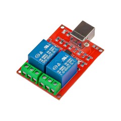 5V USB Relay 2 Channel Programmable Computer Control For Smart Home