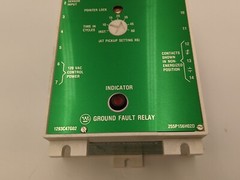Westinghouse 1293C47G02 GFR60E Ground Fault Relay 5-60A Class I 120V 50/60Hz