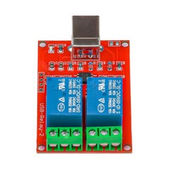 5V USB Relay 2 Channel Programmable Computer Control For Smart Home
