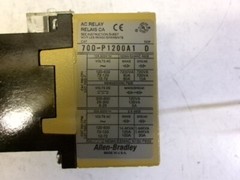 ALLEN BRADLEY 700-P1200A1 SER D AC RELAY USED FREE SHIPPING!!!!!!!!!!!!