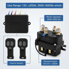 Wireless Winch Remote Control Kit Solenoid Relay Contactor